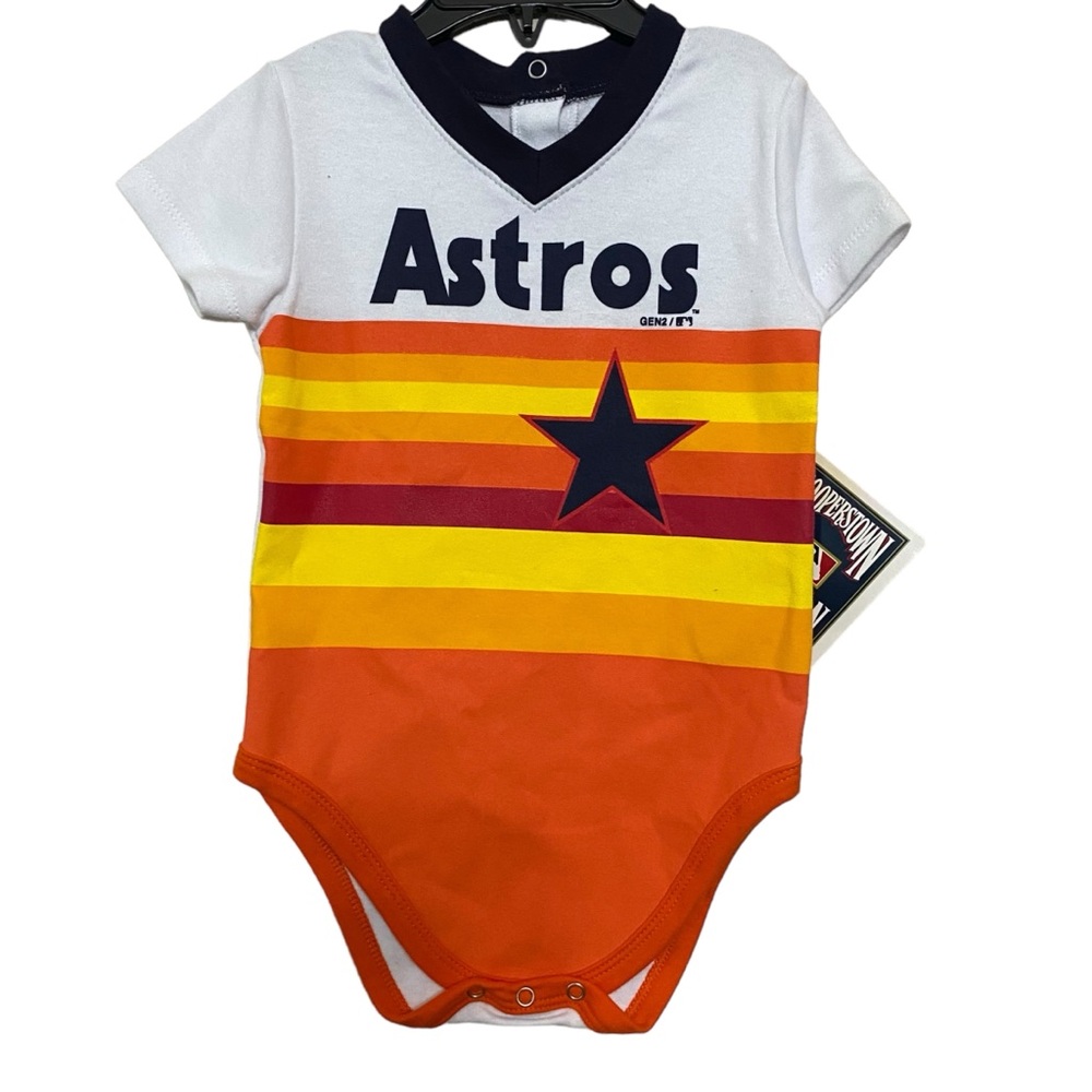 Houston Astros Baseball Onesie Size 24m